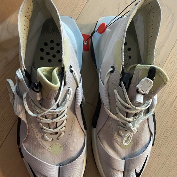 NIKE DRIFTER SPLIT ISPA GREY FOG BLACK OLIVE MENS 9 WOMENS 10.5 AV0733001 - Picture 9 of 10